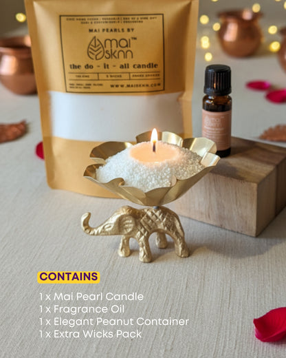 Elephant Decorative Candle