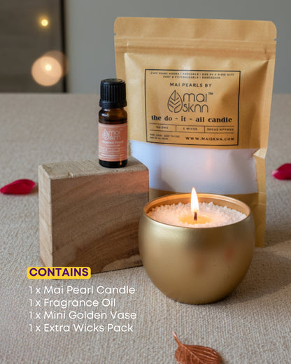 Mini Vase Decorative Candle