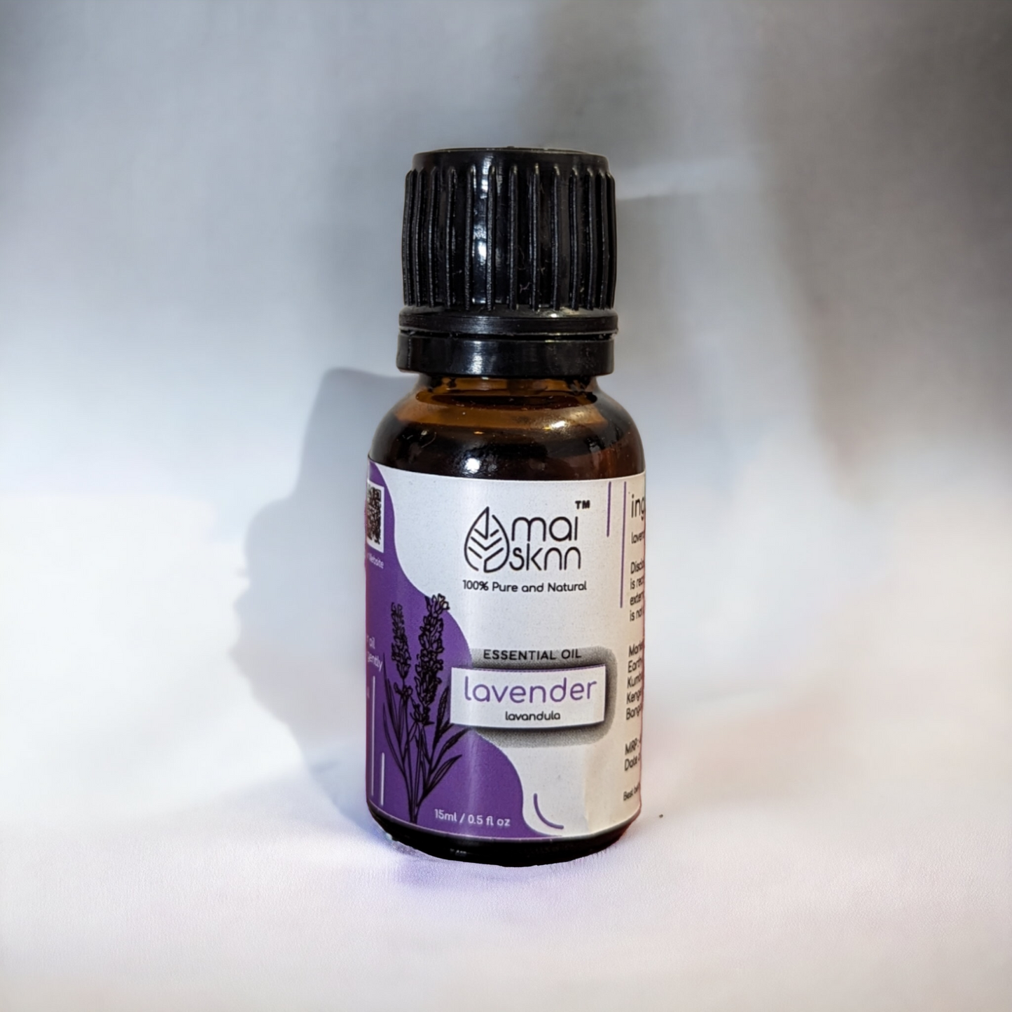 Lavender Essential Oil for Relaxation and Nourishment - 15ml