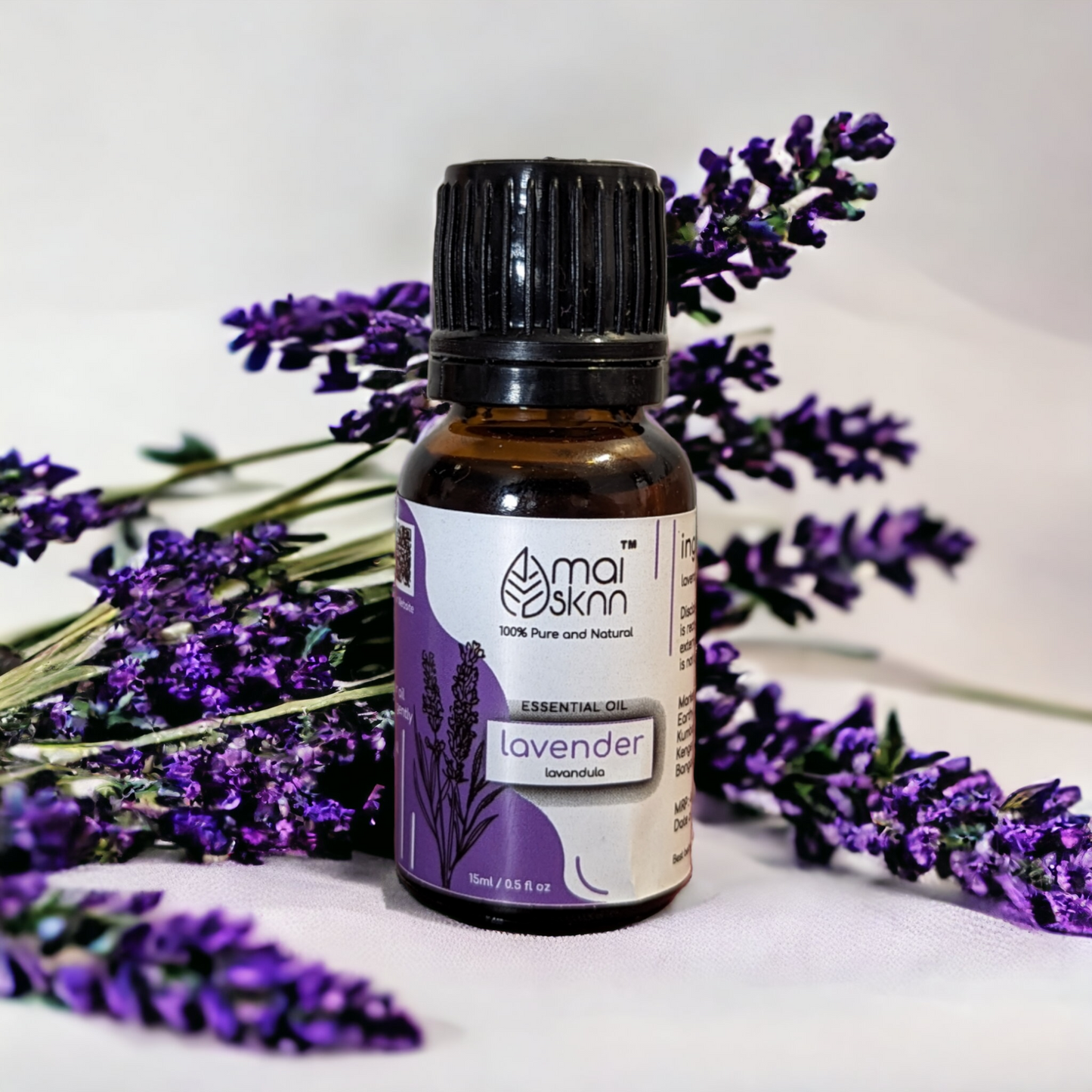 Lavender Essential Oil for Relaxation and Nourishment - 15ml