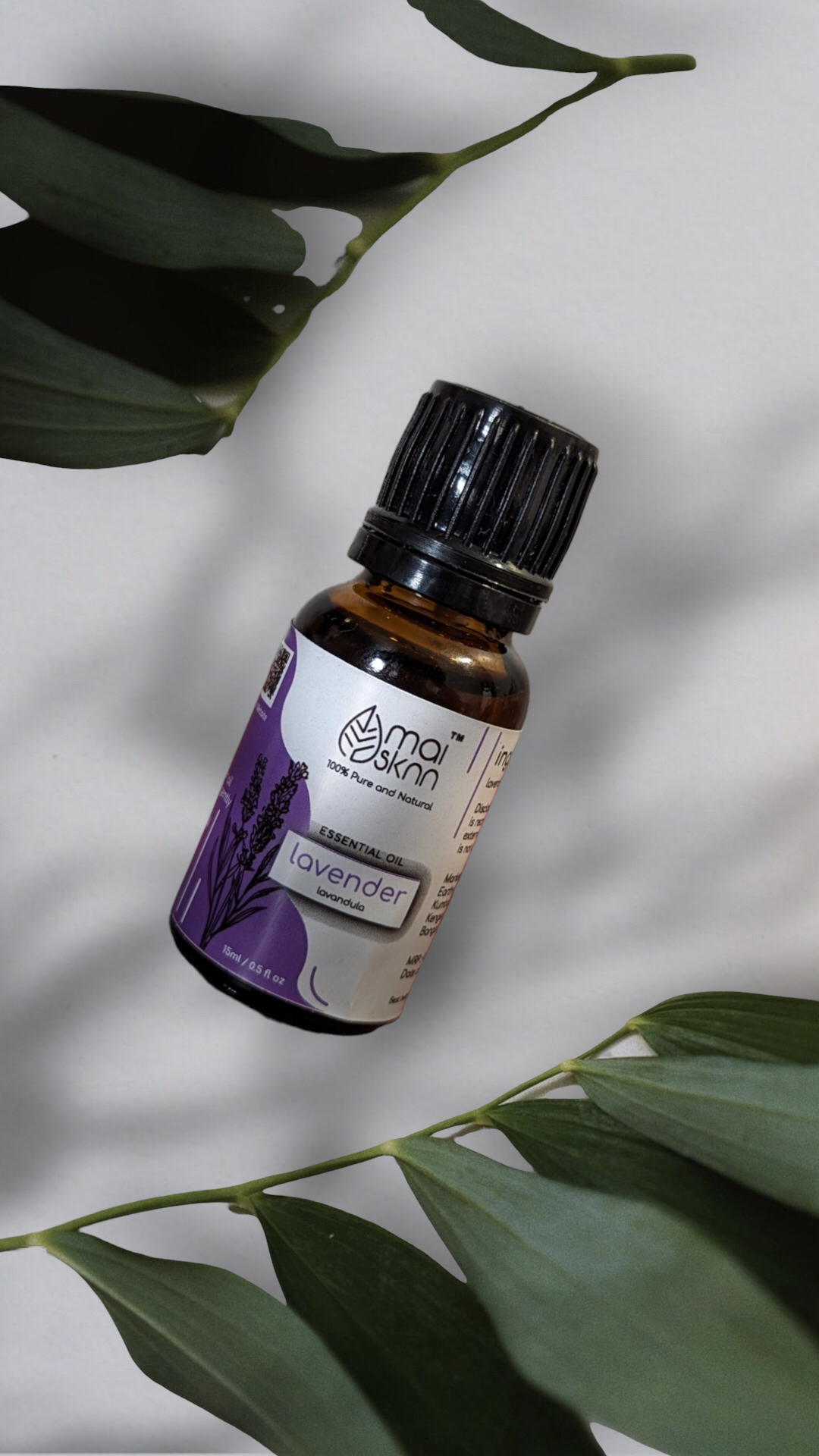 Lavender Essential Oil for Relaxation and Nourishment - 15ml